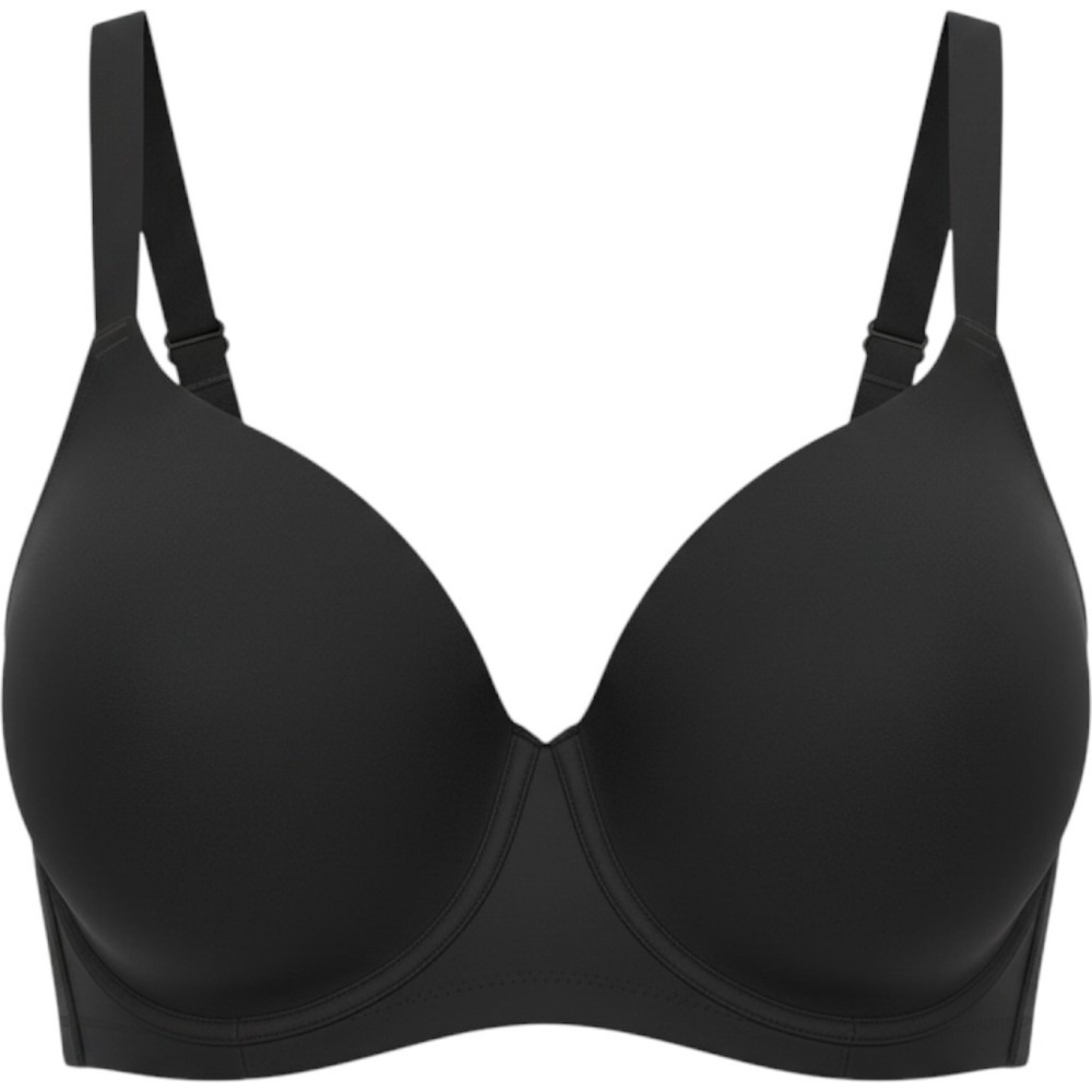 Skims Fits Everybody Unlined Underwire Bra Onyx Black 40D